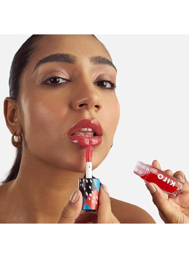 كيرو زيت كيرو بي إتش-بلاي المتغير اللون للشفاه والخدود - رحيق الكرز، 5.5 مل | مرطب، مغذي، ومنعم | غير لزج، غير دهني | غني بالسكوالين النباتي، زيت التين الشوكي، وفاكهة التنين الحمراء - Image 3